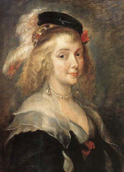 RUBENS, Pieter Pauwel Portrait of Helena Fourment China oil painting art